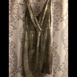 Metallic dress